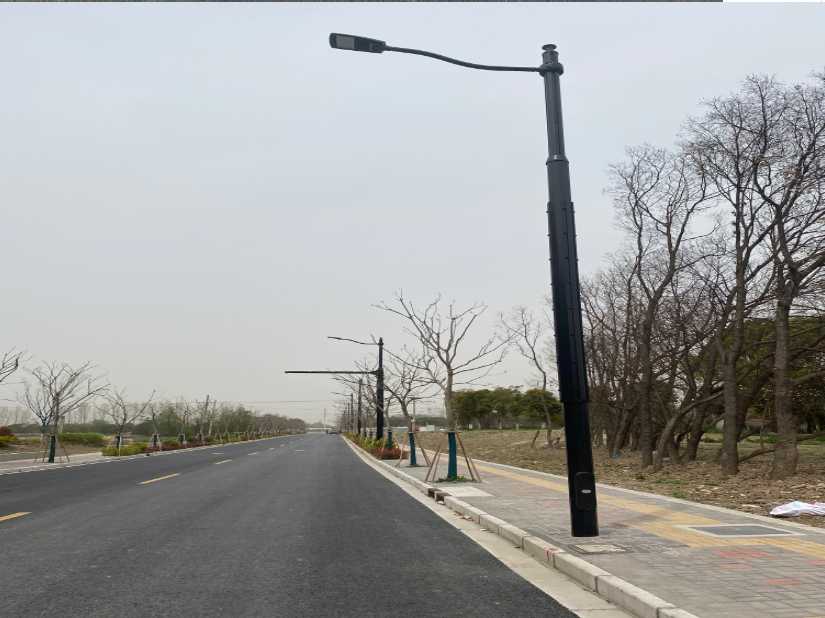 建湖县上海综合杆 太阳能路灯工程
